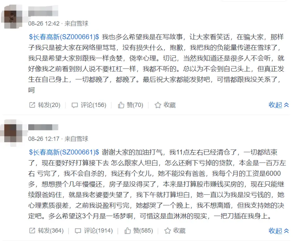 1000元炒股到100万_蓝筹股投资亏损案例_重仓蓝筹股投资教训