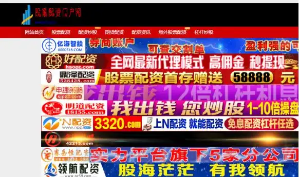 场外配资再现，杠杆 1 到 10 倍，最高 12 倍，开户最高送 58888