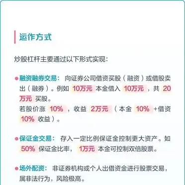 炒股金融杠杆_炒股杠杆如何放大收益与风险_融资融券杠杆操作指南